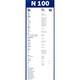BOSCH RASKAS PYYHKIJÄNSULKA 1000MM N100 1KPL